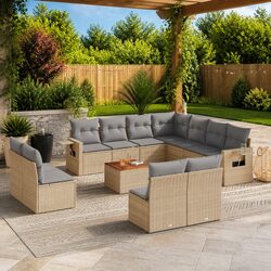 Compact and Versatile Outdoor Sectional Sofa Set