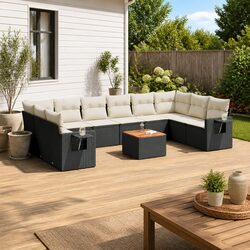 11 Piece Outdoor Sectional Sofa Set for Your Patio
