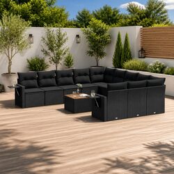 Compact and Durable 12-Piece Outdoor Sofa Set