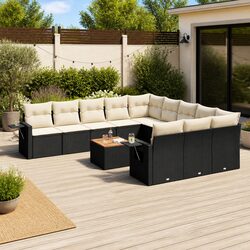 Compact and Versatile 12-Piece Outdoor Sofa Set