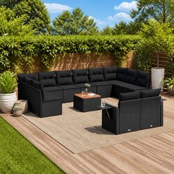 Compact and Stylish 13 Piece Modular Outdoor Set