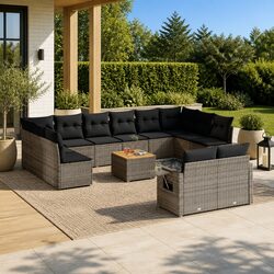 Compact and Versatile 13-Piece Outdoor Sofa Set