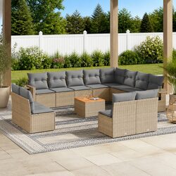 Compact 13 Piece Outdoor Sofa Set - Quick and Simple