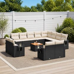 Effortless 13-Piece Outdoor Sectional Sofa Set