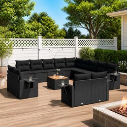 Compact and Confident 14 Piece Sectional Sofa Set