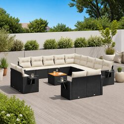Compact and Durable 14 Piece Outdoor Sofa Set