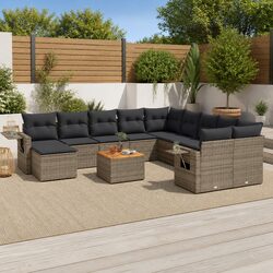 12-Piece Grey Sectional Sofa Set – Perfect for You