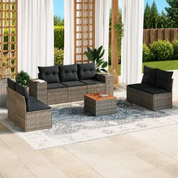 8 Piece Garden Sofa Set
