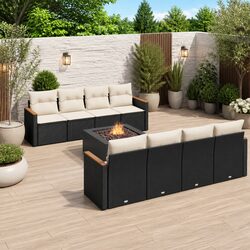 Sleek 9 Piece Outdoor Furniture Set - Built to Last