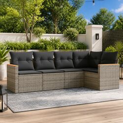5-Piece Garden Sofa Set - Stylish and Functional