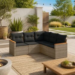 Stylish 5-Piece Garden Sofa Set for Your Outdoor Area