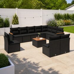 11-Piece Garden Sofa Set: Stylish and Functional