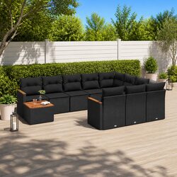 Compact 11-Piece Garden Sofa Set Built for Comfort