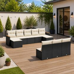 10-Piece Modular Garden Sofa Set for Your Home
