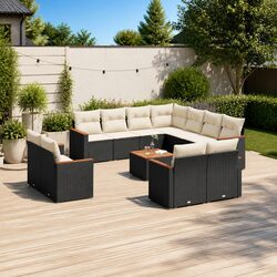 Compact and Stylish 12-Piece Garden Sofa Set