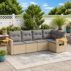 5 Piece Outdoor Sofa Set