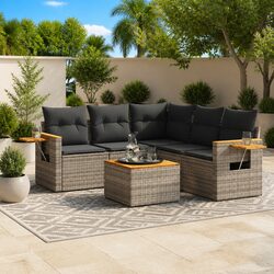6-Piece Garden Sofa Set: A Stylish Addition to Your Patio