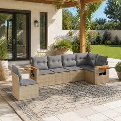 6-Piece Garden Sofa Set: Practical Outdoor Comfort