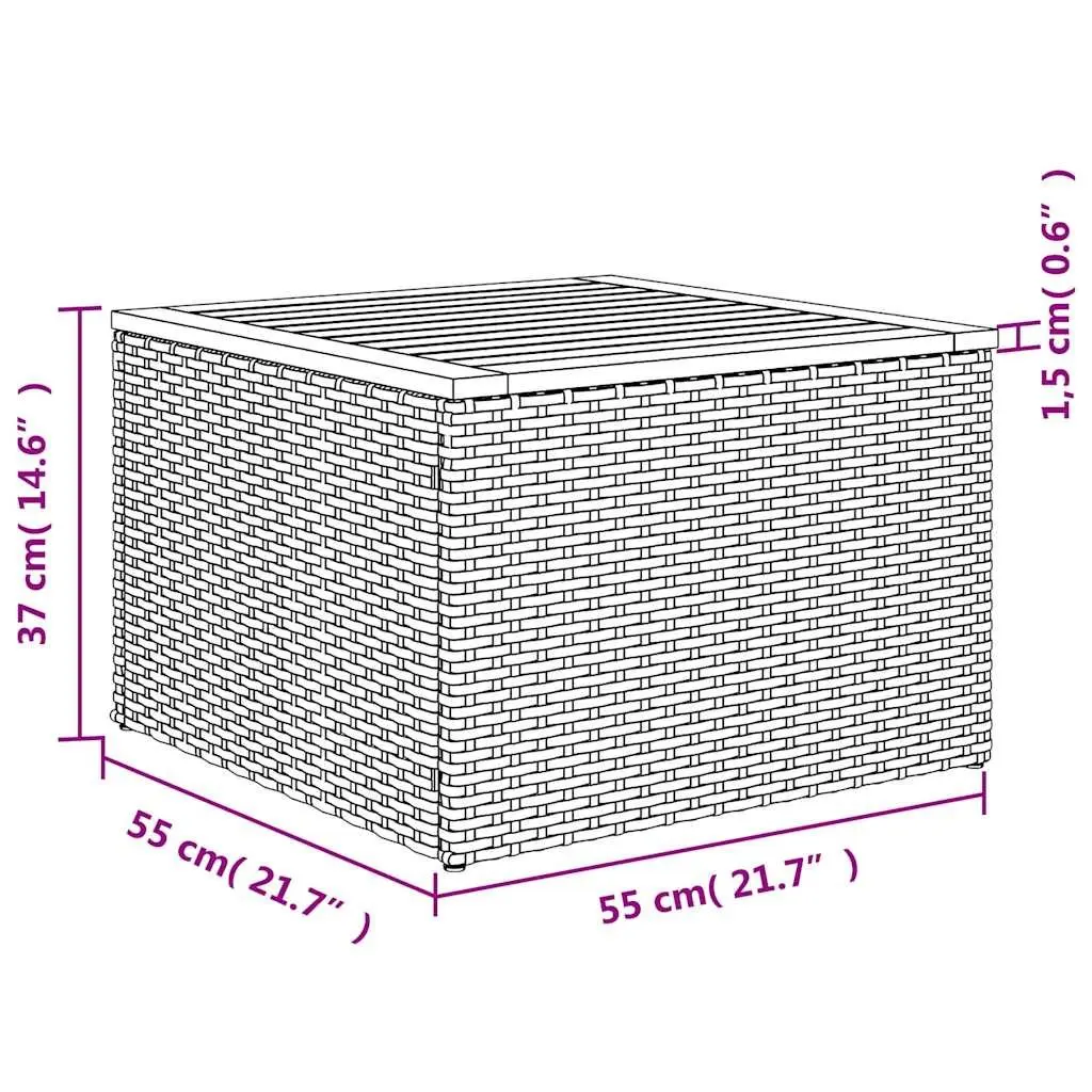 Garden Sofa Set 10 Piece Outdoor Furniture Grey Poly Rattan Modular Patio