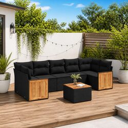 8-Piece Garden Sofa Set: Quality Meets Comfort