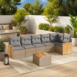Concise Overview: 7 Piece Garden Sofa Set