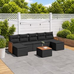 8 Piece Garden Sofa Set: Durable, Stylish, and Modular