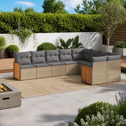 9 Piece Outdoor Sofa Set: Quality and Comfort Combined