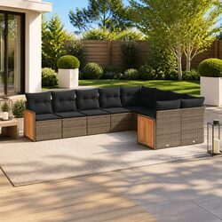 9-Piece Garden Sofa Set – Stylish and Durable Design