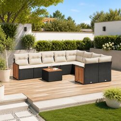 Efficient and Stylish 10 Piece Garden Sofa Set