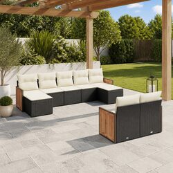 9-Piece Outdoor Sofa Set for Easy Relaxation