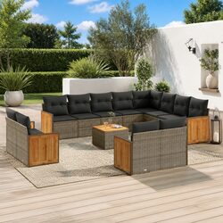 Concise 13 Piece Garden Sofa Set Overview