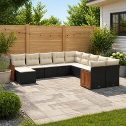 Concise and Stylish 11 Piece Outdoor Sofa Set