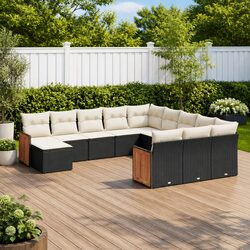 Compact and Stylish 12 Piece Modular Garden Sofa Set