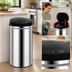 40L Touch-Free Trash Bin Designed for Your Needs
