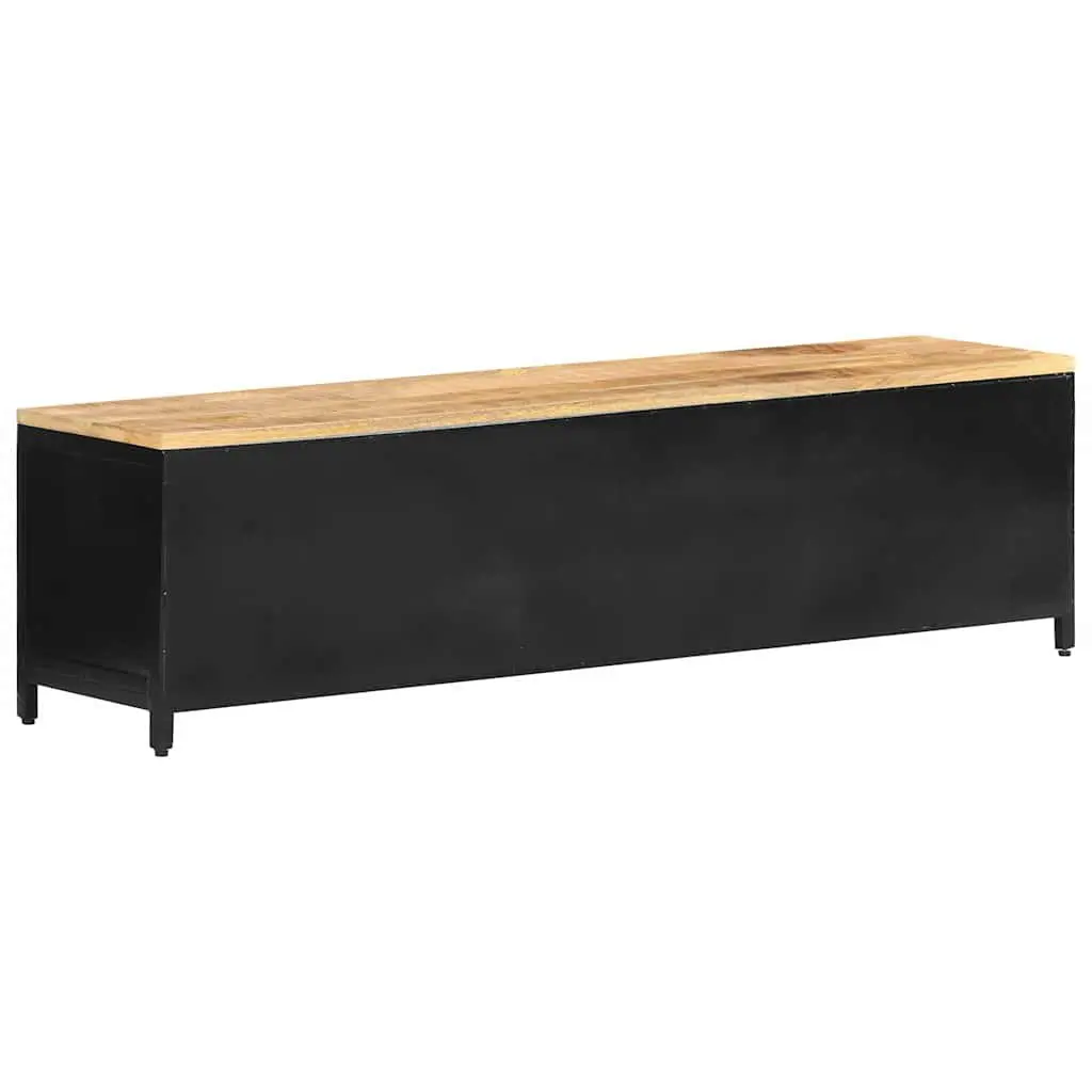 Industrial TV Cabinet with Ample Storage Space