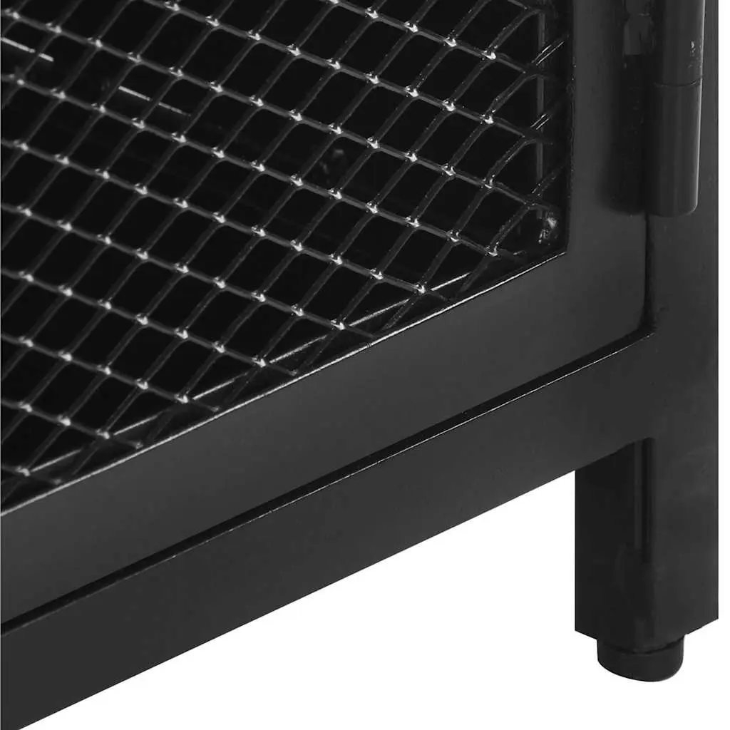 Industrial TV Cabinet with Ample Storage Space