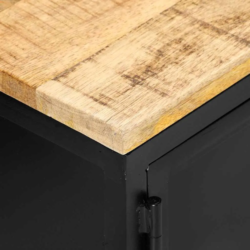 Industrial TV Cabinet with Ample Storage Space