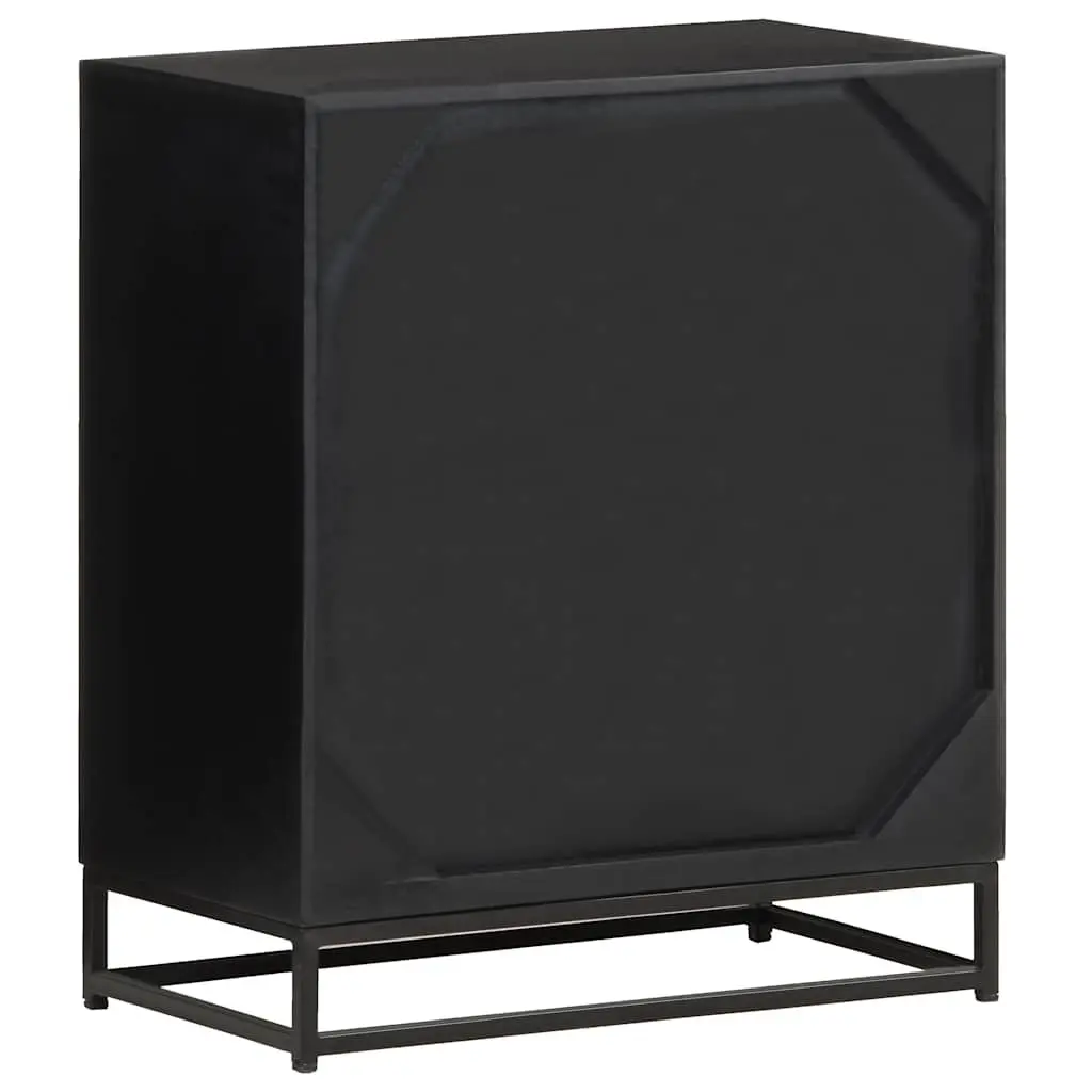 Sideboard 60x35x70 cm Solid Mango Wood Storage Cabinet Two Doors Industrial