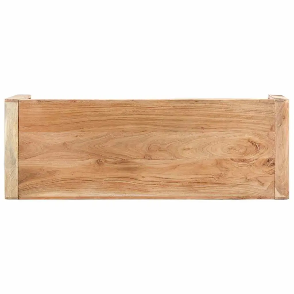 Dining Bench 110x38x46cm Solid Acacia Wood Kitchen Hall Entryway Seating