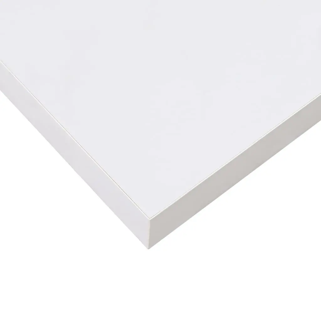 Floating Wall Shelves High Gloss White 50 x 23.5 x 3.8 cm Invisible Mounting System