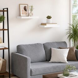 Compact Floating Wall Shelves - Easy to Install and Use