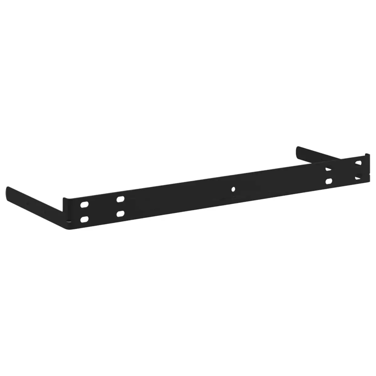 Floating Wall Shelf White 80cm Invisible Mount Home Decor
