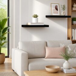Effortless Floating Wall Shelf for Simple Style