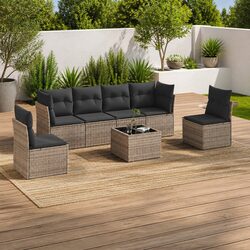 7 Piece Garden Sofa Set