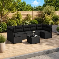 8-Piece Outdoor Sofa Set: Quality and Design Combined