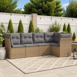 5 Piece Garden Sofa Set: Simple and Stylish