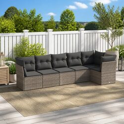6-Piece Modular Garden Sofa Set