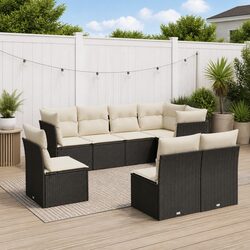 Modular 8 Piece Garden Sofa Set