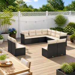 11-Piece Garden Sofa Set