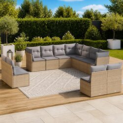 11-Piece Garden Sofa Set